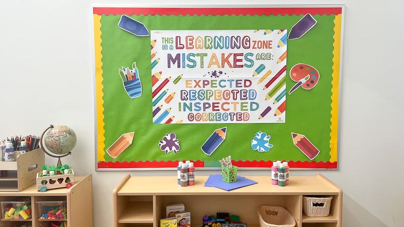 Sproutbrite Classroom Banner/Posters for Decorations - Learning Zone - Educational, Motivational & Inspirational Growth Mindset for Teacher, Students - 2 Poster Pack - Image 3